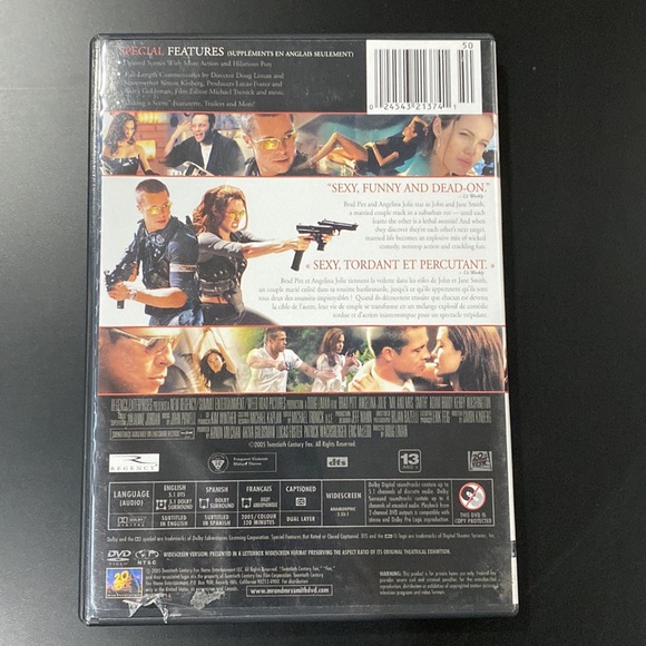 Mr. & Mrs. Smith - DVD - Picture 2 of 5